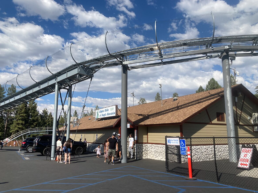 Alpine Slide at Magic Mountain, United States